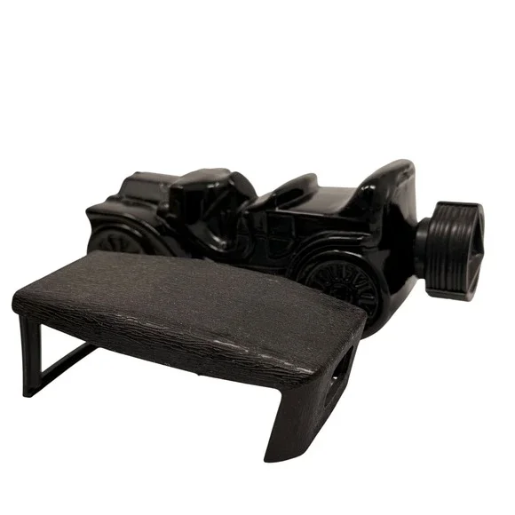 NOS Avon Touring T After Shave Bottle Men 6oz Black  Vintage Decanter - Picture 12 of 16